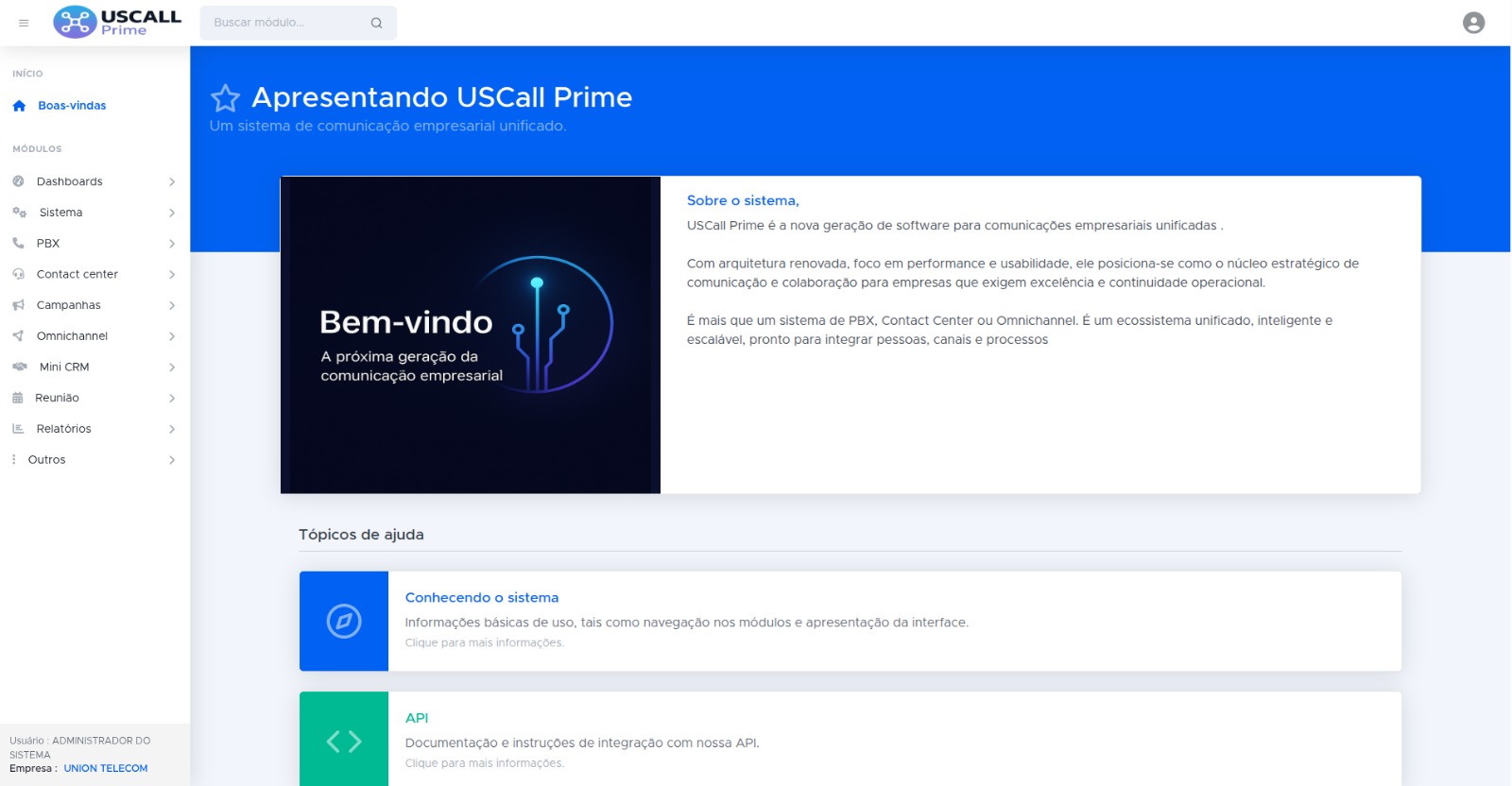 Apresentando UscallPrime — a próxima geração da comunicação empresarial