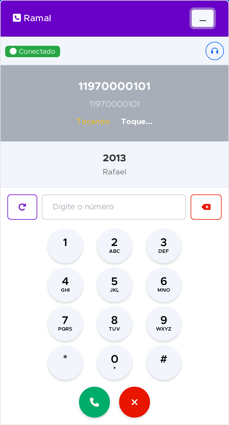 Webphone no navegador